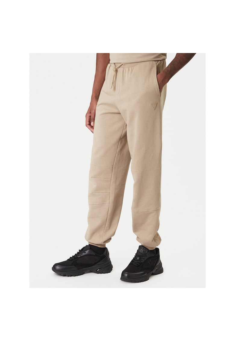 Pantaloni de trening barbati - Bumbac organic - Bej