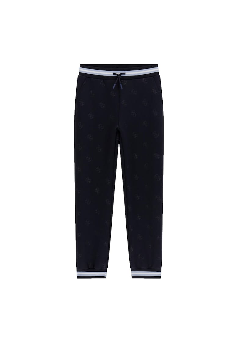 Pantaloni sport copii - bleumarin - poliester - set 92% poliester - 8% elastan