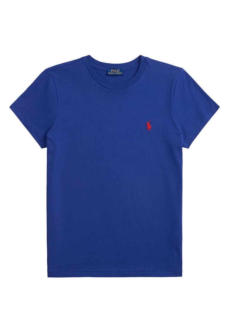 Tricou dama - bumbac - albastruwqf - Albastru