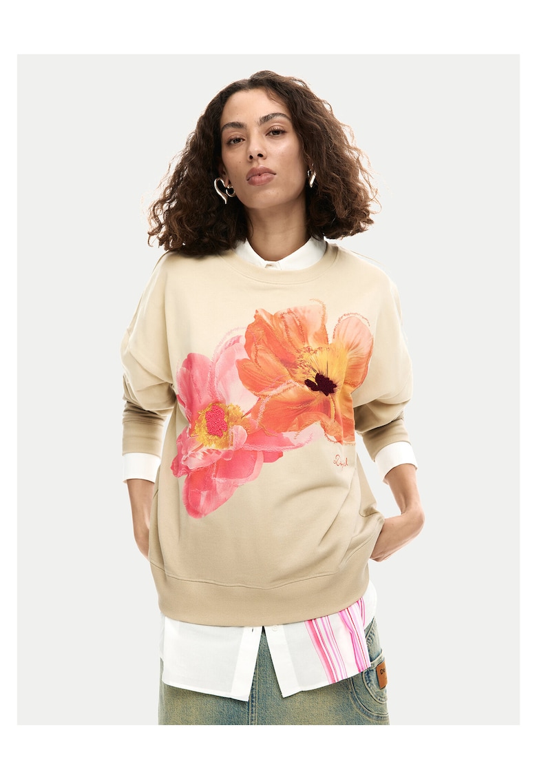 Bluza dama - bumbac - bej