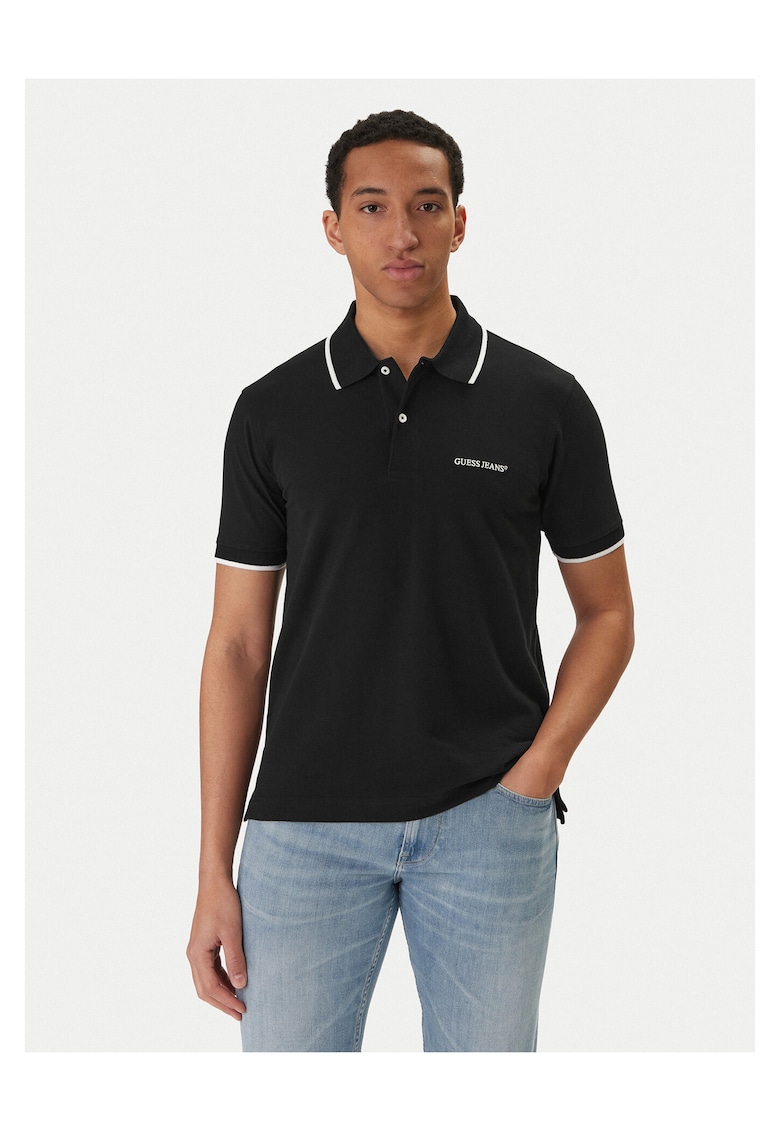 Tricou barbati - bumbac 100% - negru - Negru