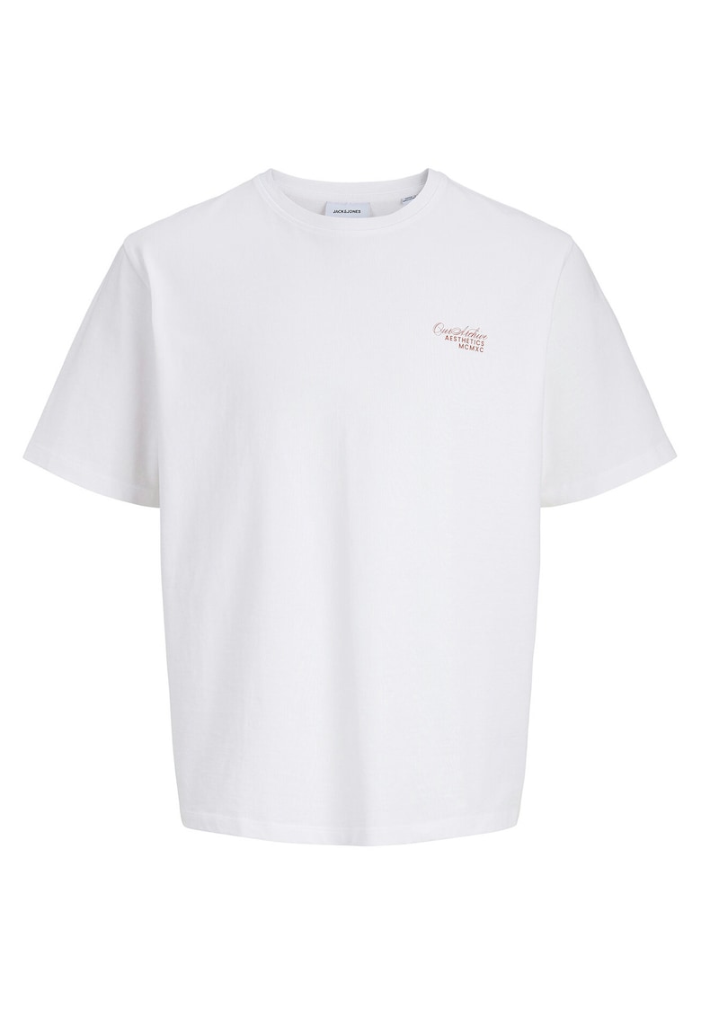 Tricou barbati - bumbac organic - alb simplu