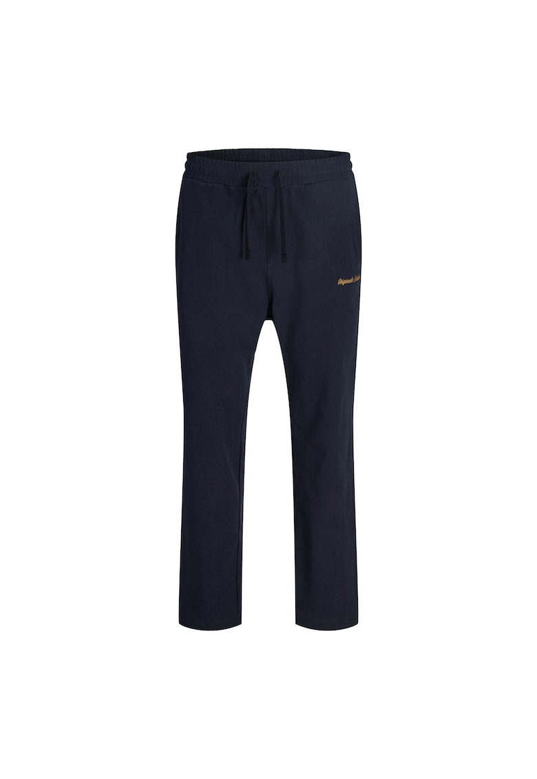 Pantaloni sport barbati - bleumarin - bumbac