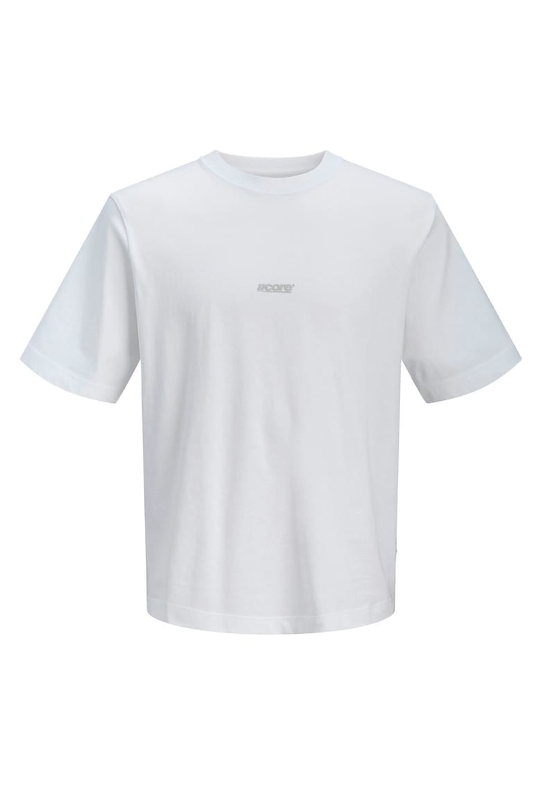 Tricou de barbati - din bumbac - alb