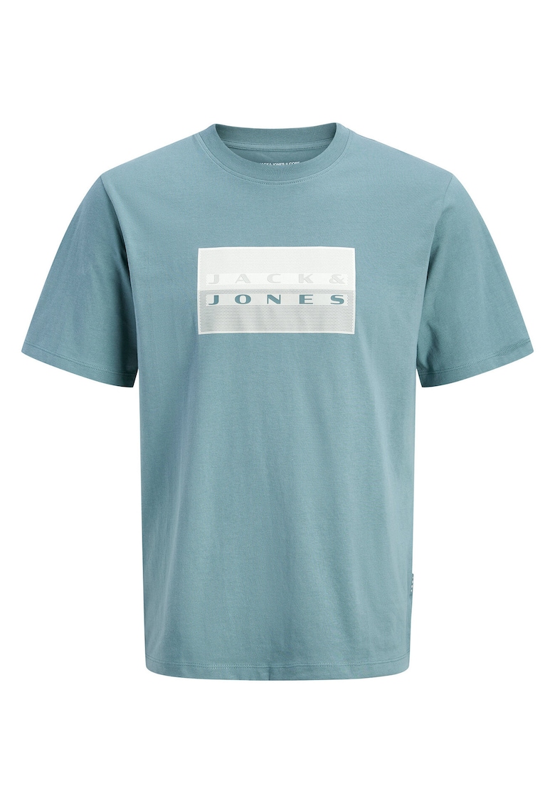 Tricou Barbati - Albastru - Verde - Bumbac