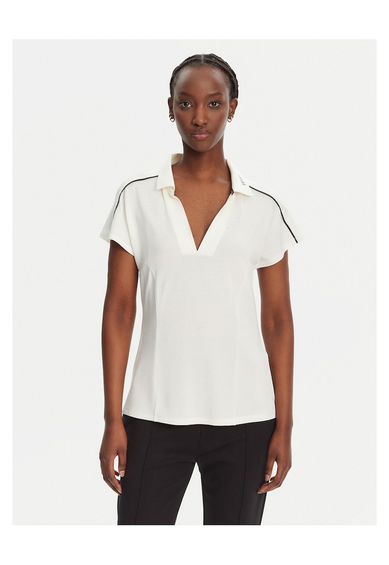 Tricou dama - alb - viscoza/poliamida/elastan