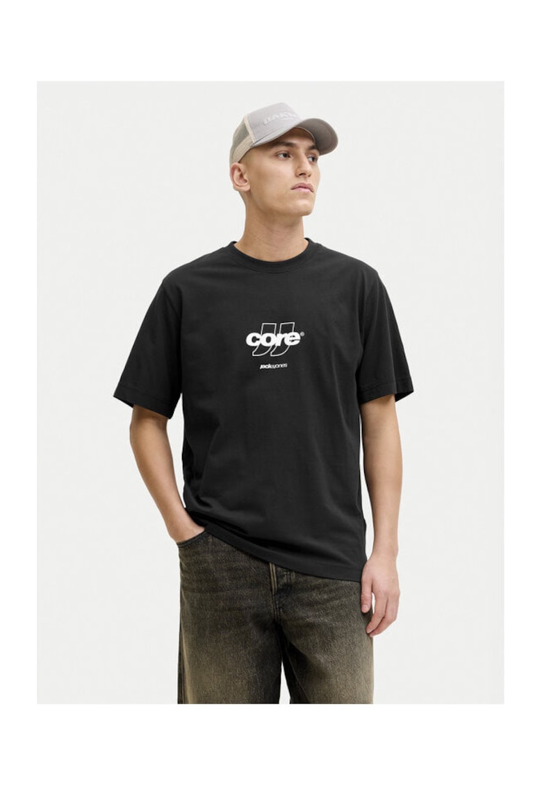 Tricou pentru barbati - bumbac negru - Negru