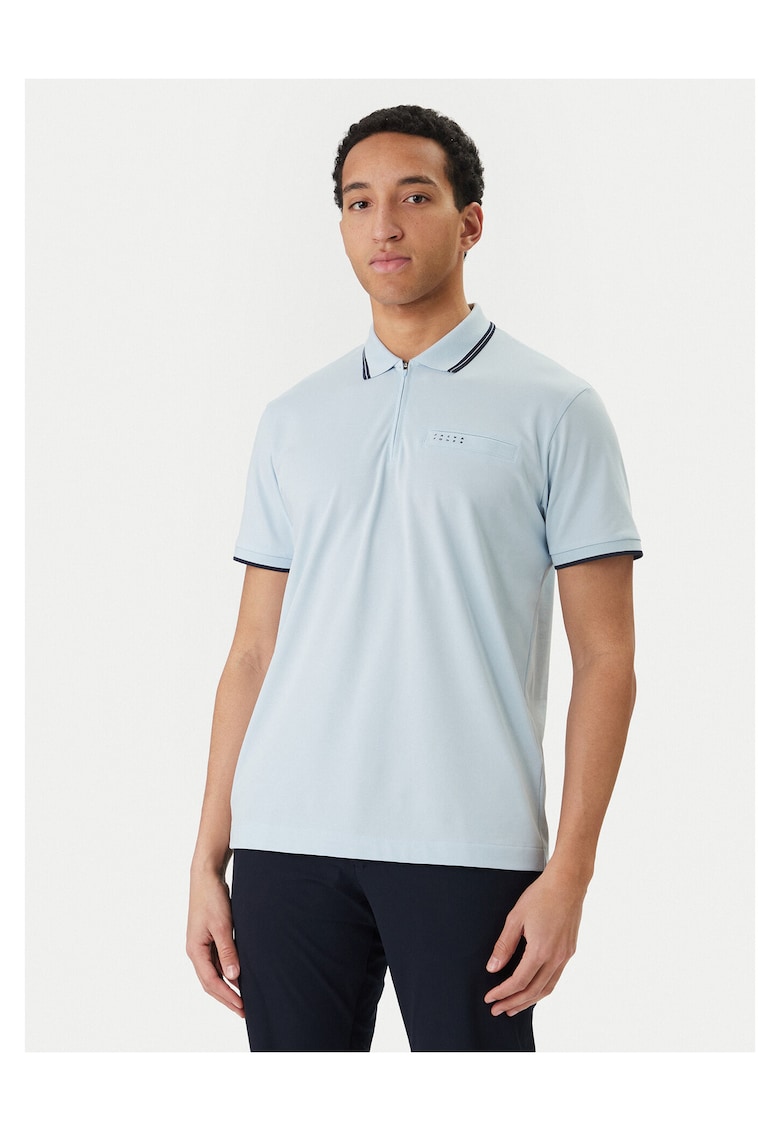 Tricou barbati - albastru - material mixt - Albastru