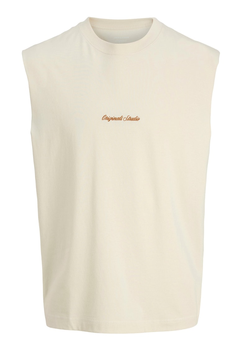 Maiou Barbati - jack jones - Bumbac - INTL - Ecru