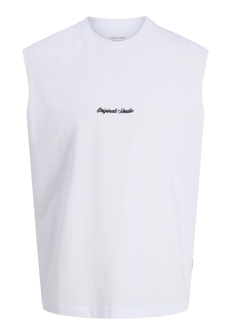 Maiou Barbati - jack jones - Bumbac - INTL - Alb