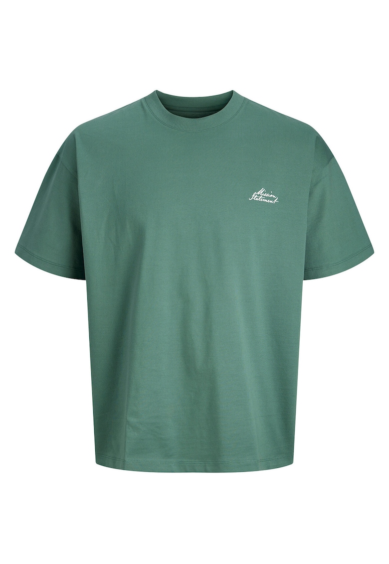 Tricou barbati - bumbac organic - verde -