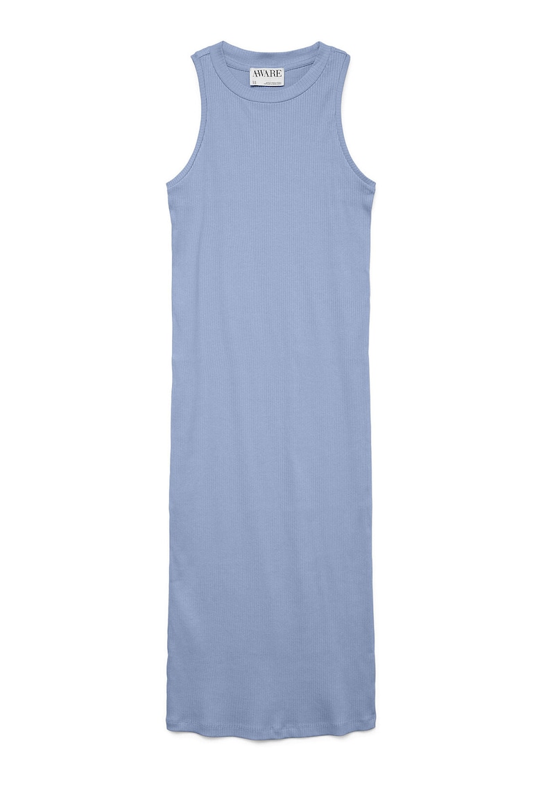 Rochie bumbac organic - Albastru deschis