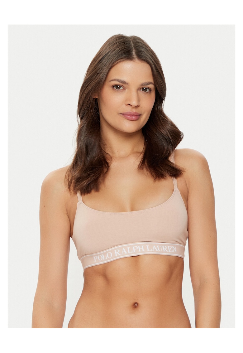 Sutien top Femei - 52% bumbac - 32% poliamida - 16% elastan - Bej - Bej