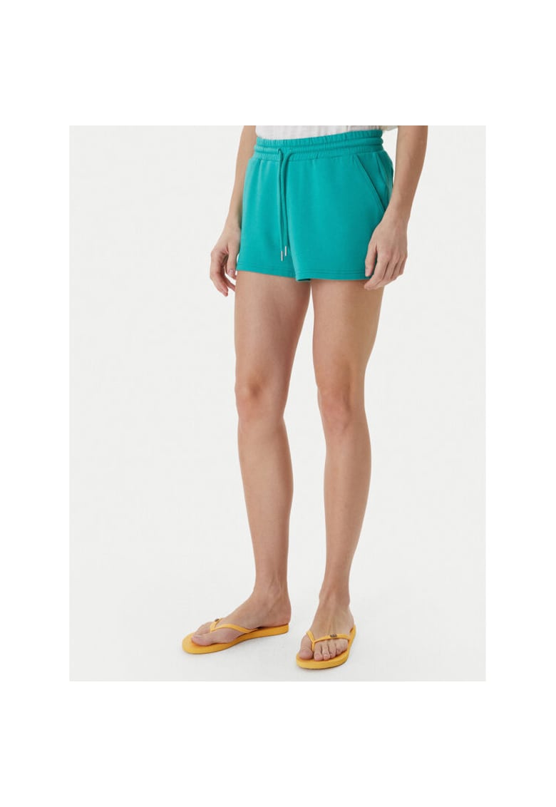 Pantaloni sport dama - verde - 68% modal - 29% poliester - 3% elastan