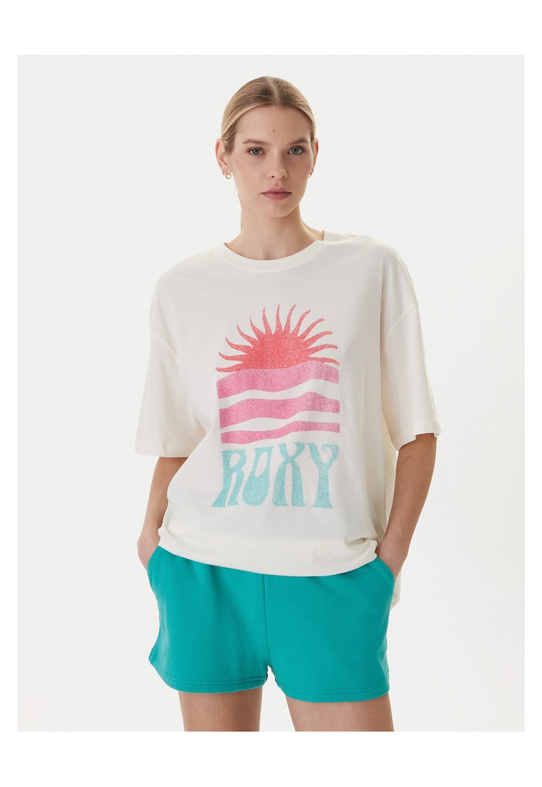 Tricou dama - lejer - alb - bumbac