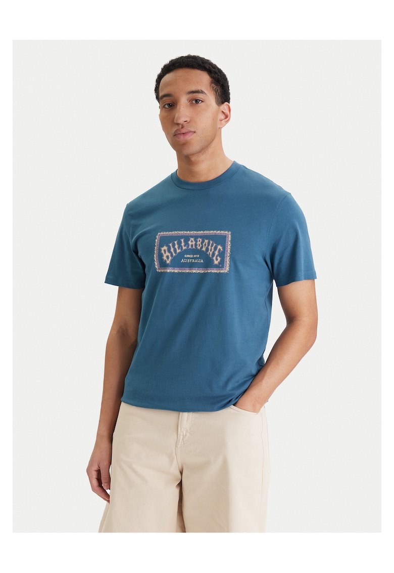 Tricou Barbati - Bumbac - Albastru