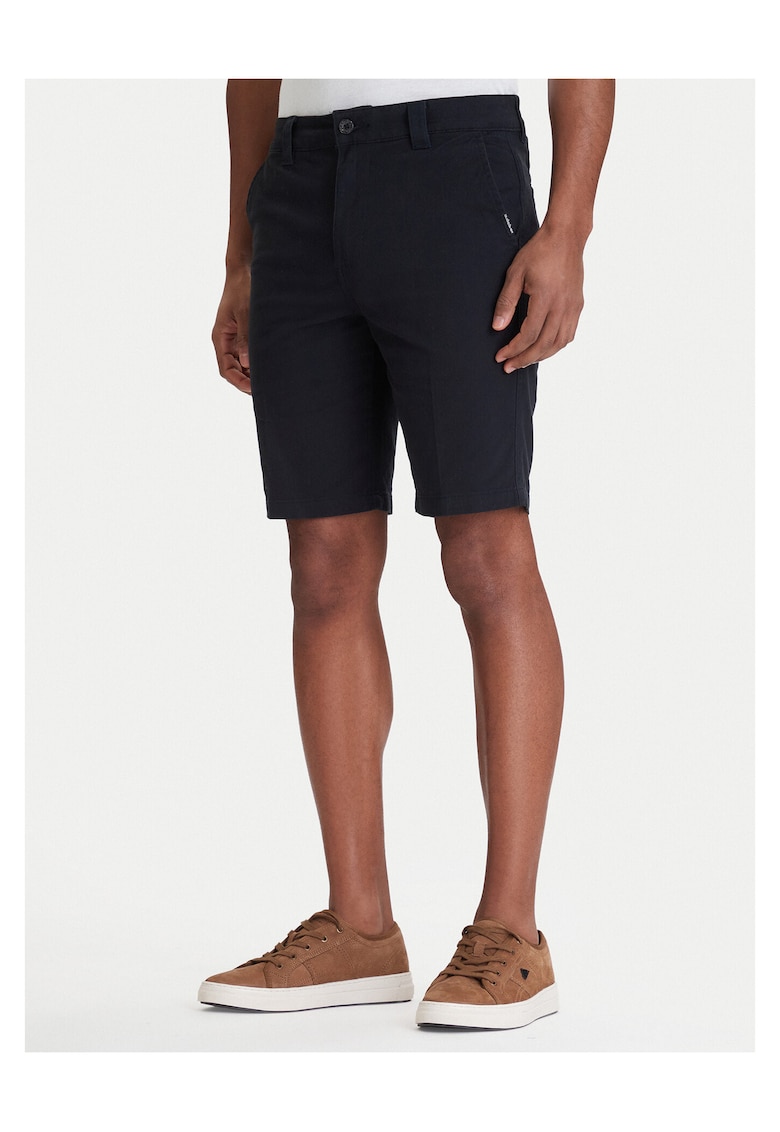 Pantaloni scurti barbati - bumbac/elastan - negru