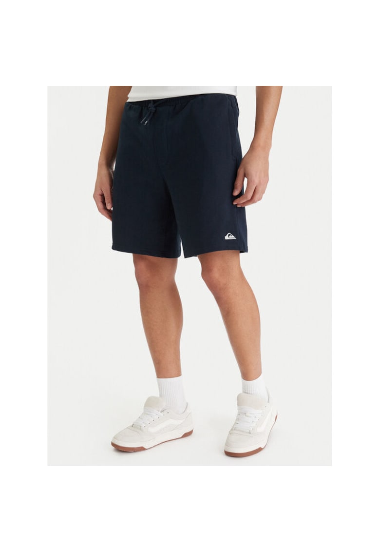 Pantaloni scurti sport Barbati - bleumarin - bumbac/poliester
