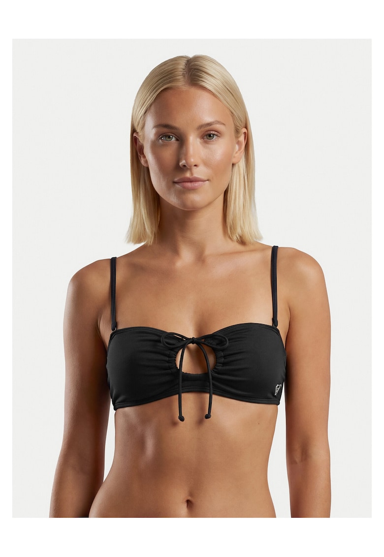 Sutien de baie dama - negru - poliester - elastan