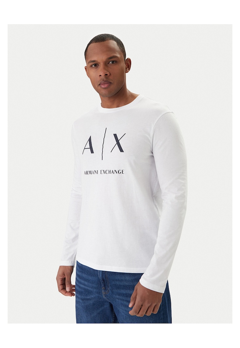 Bluza Barbati - Alb - Bumbac - Alb