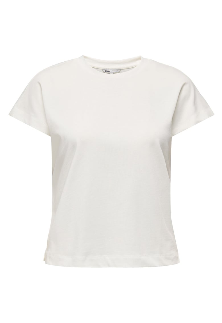 Tricou dama - supradimensionat - alb - Alb