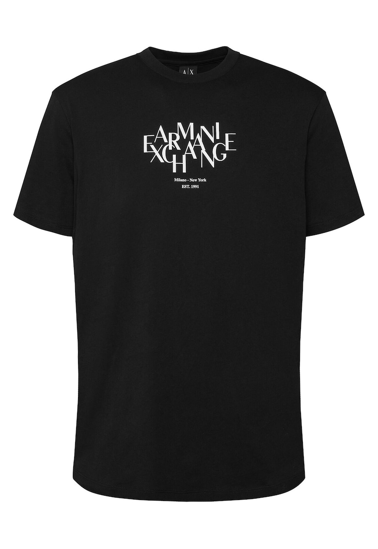 Tricou barbati - bumbac negru -