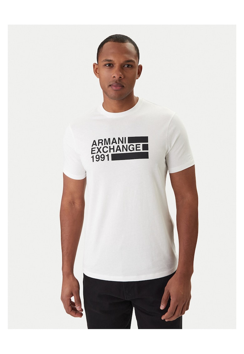 Tricou barbati - alb - Alb
