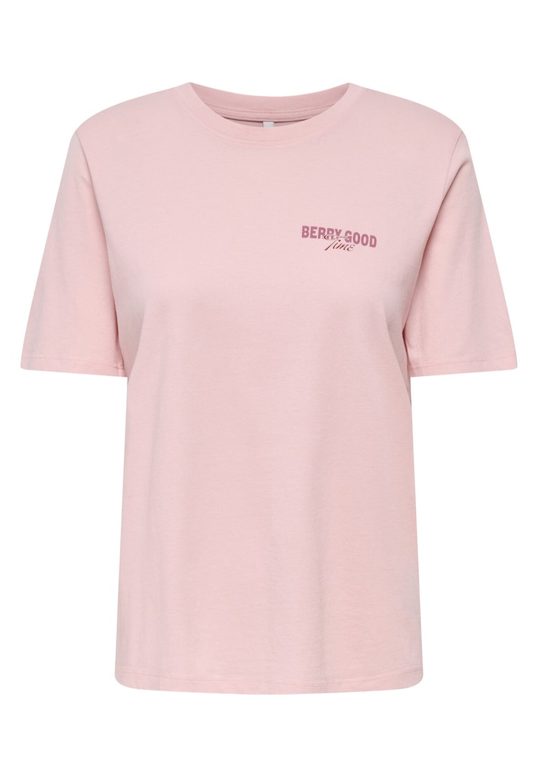 Tricou dama roz - bumbac organic