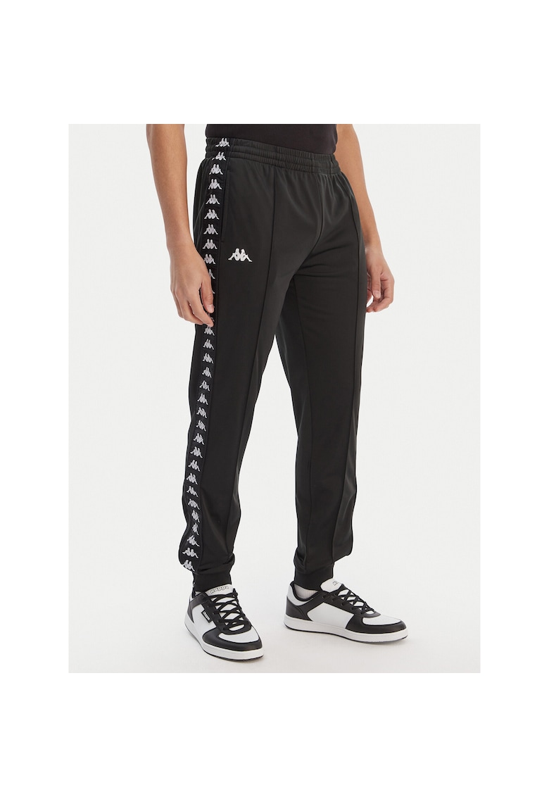 Pantaloni de trening barbati - Poliester - Negrudwqf - Negru
