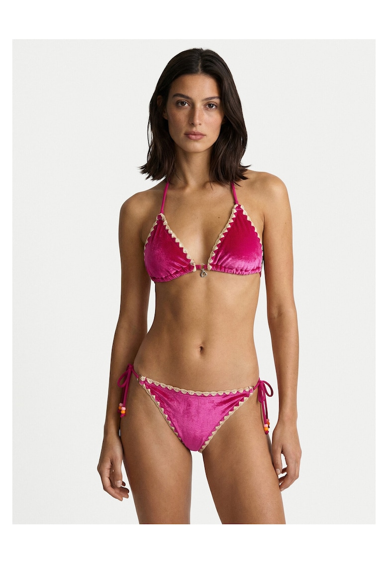Costum de baie dama - bikini - poliamida - Roz