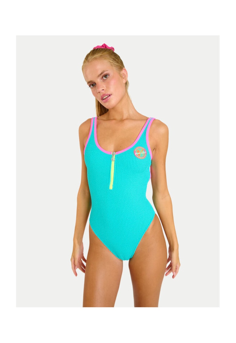 Costum de baie dama - poliamida - 65987 - Turcoaz