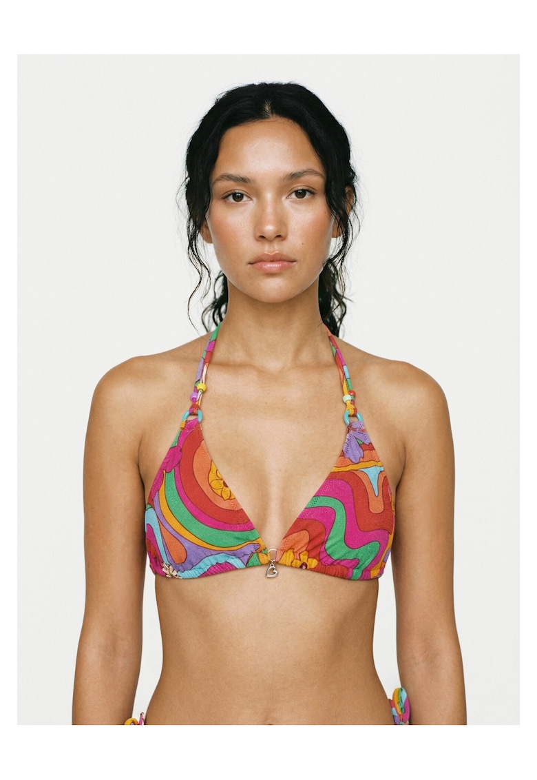 Top de bikini 75% poliamida - 25% elastan - Multicolor - Multicolor