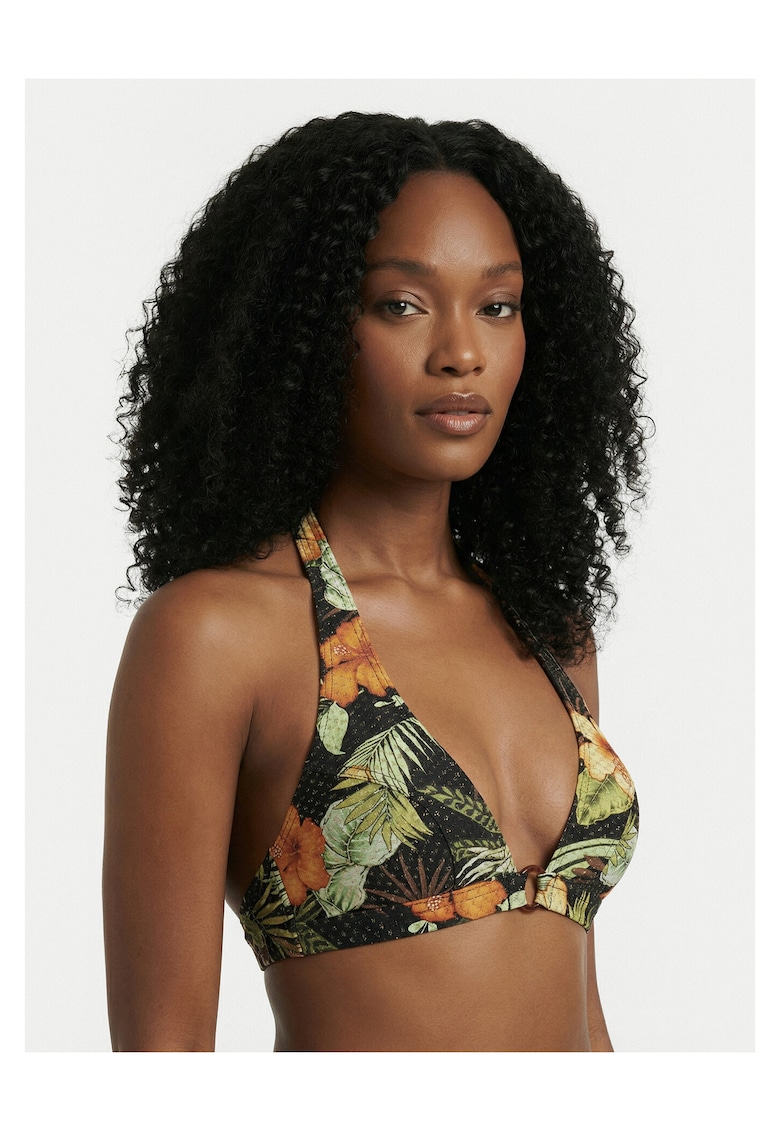 Costum de baie dama - top bikini - multicolor - poliamida