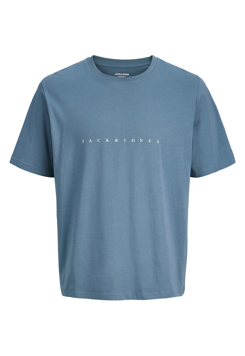 Tricou Bumbac Barbati Albastru - Albastru