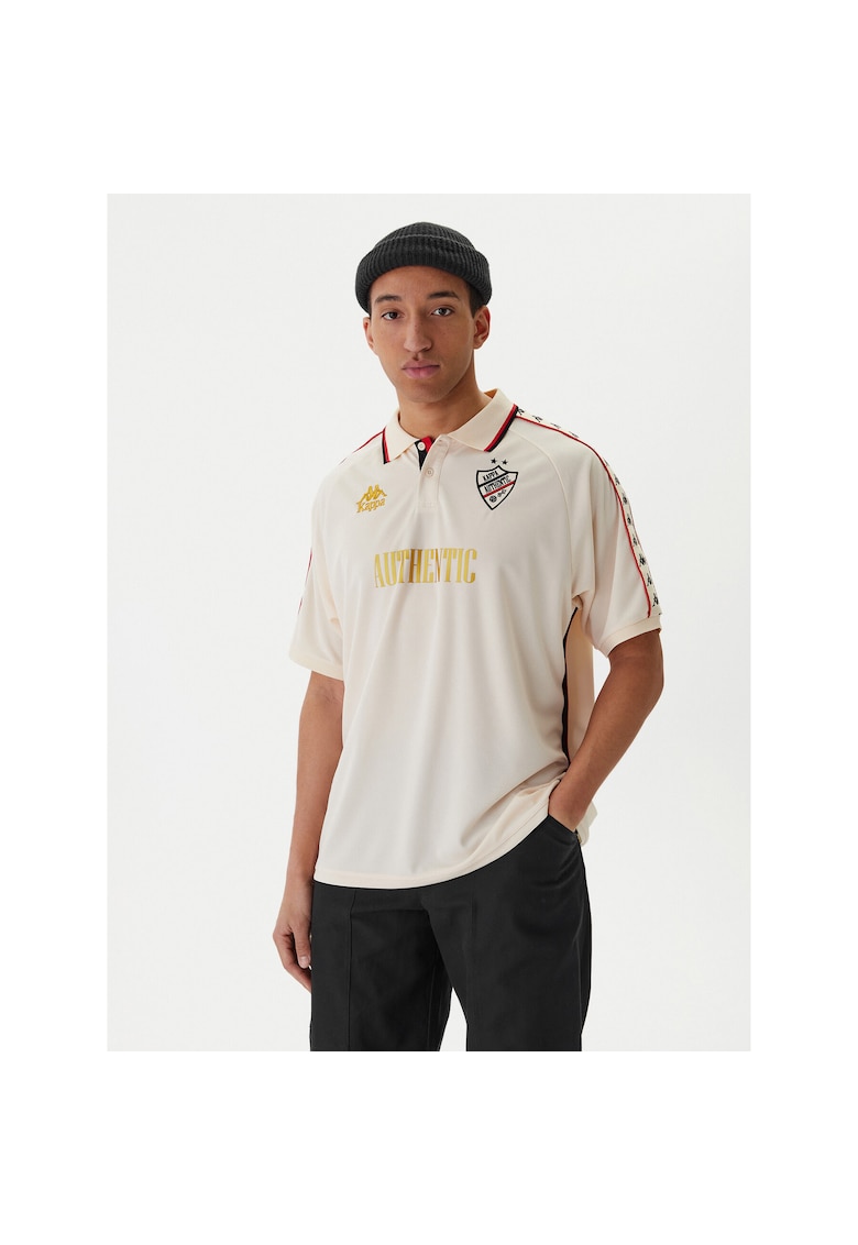 Tricou sport barbati - poliester reciclat - ecru