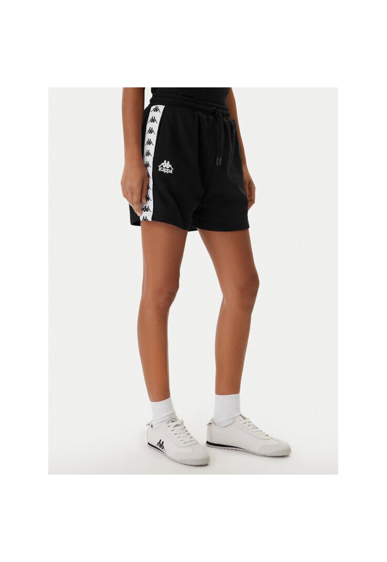 Pantaloni sport dama - din bumbac - negru