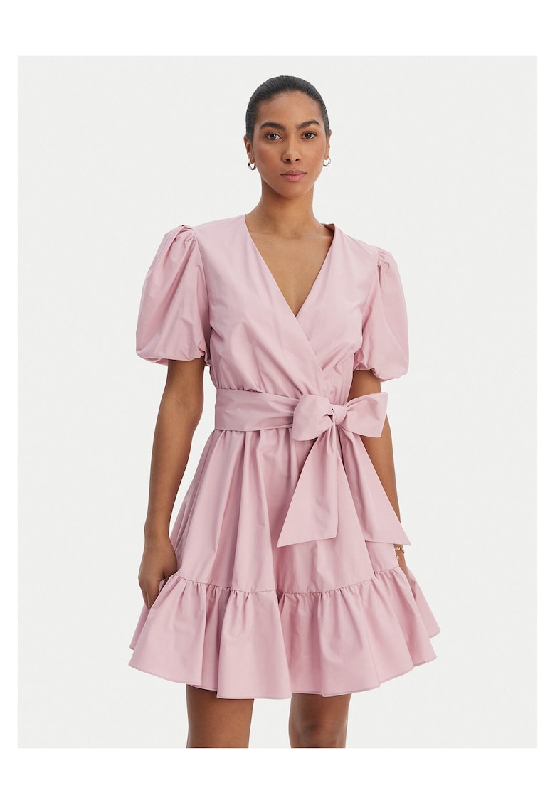 Rochie de cocktail Femei - bumbac - roz - fermoar - Roz