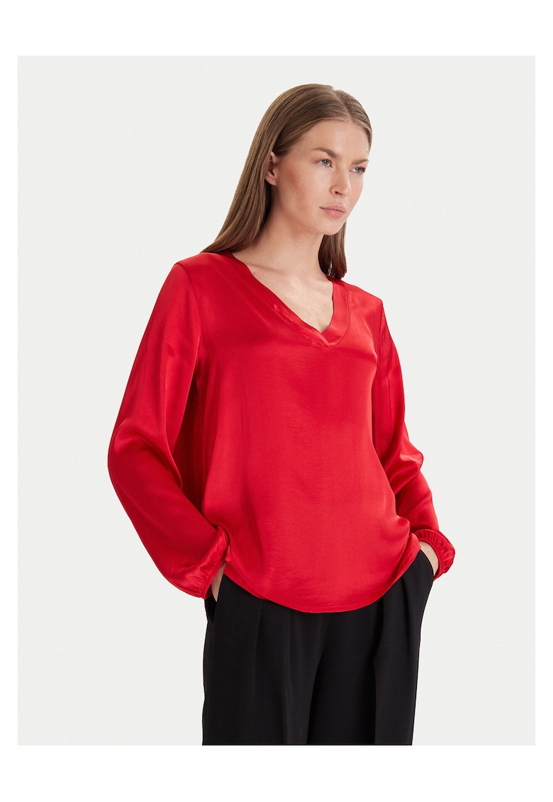Bluza rosie viscoza - Rosu