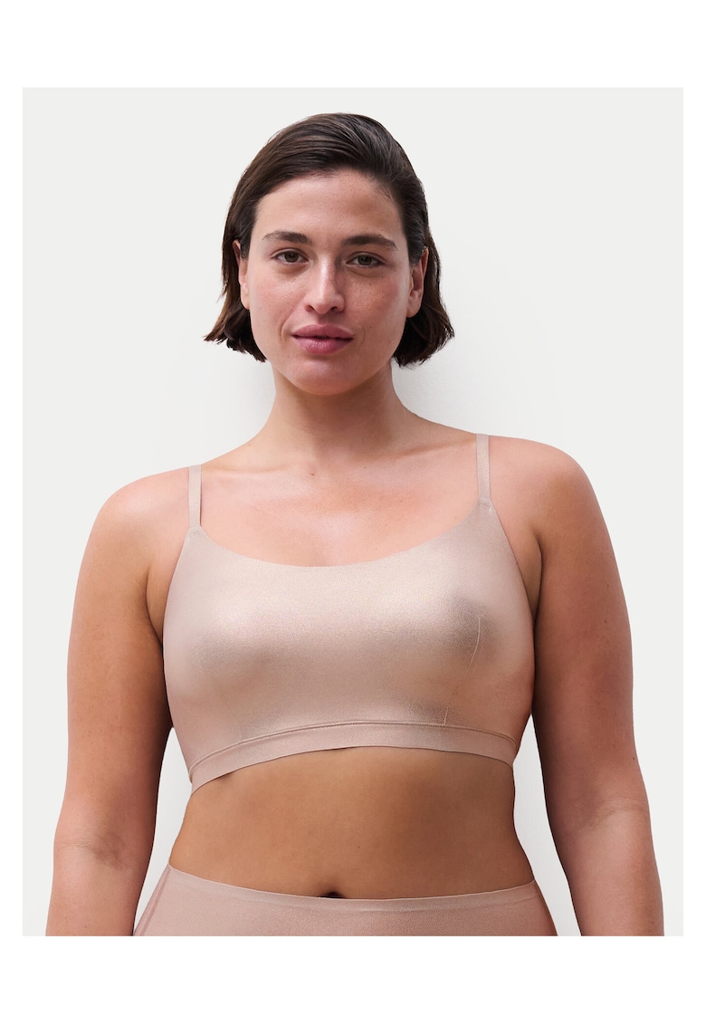 Sutien tip top - poliamida - bej