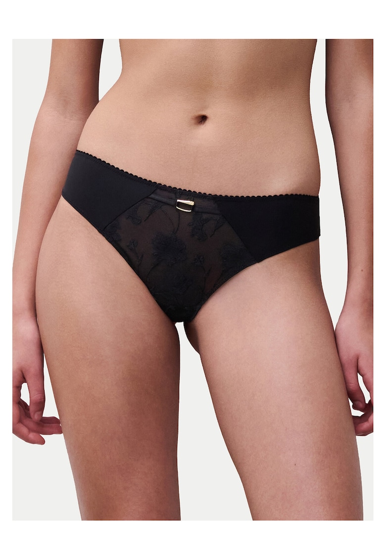 Chiloti dama - poliamida - negru - Negru
