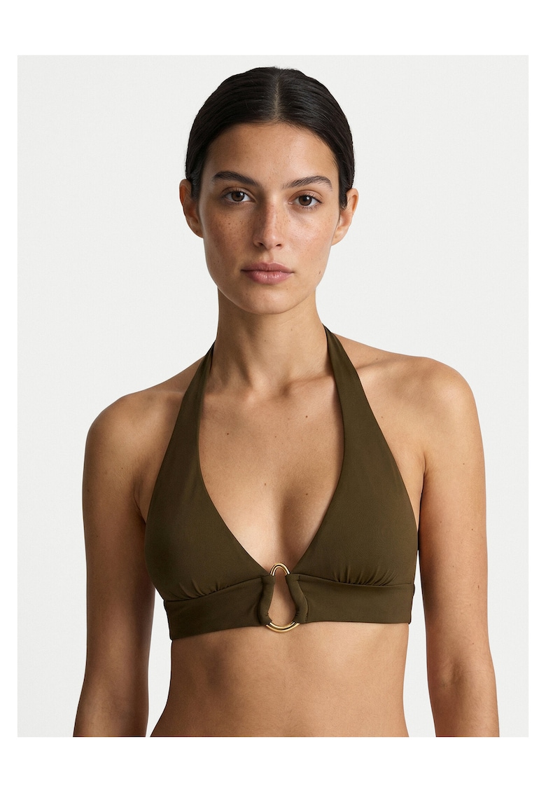 Top de bikini Poliamida - INTL - Verde