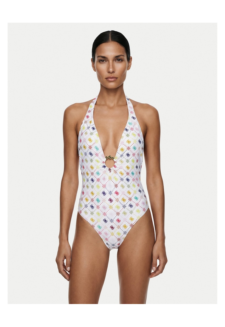 Costum de baie alb - Alb