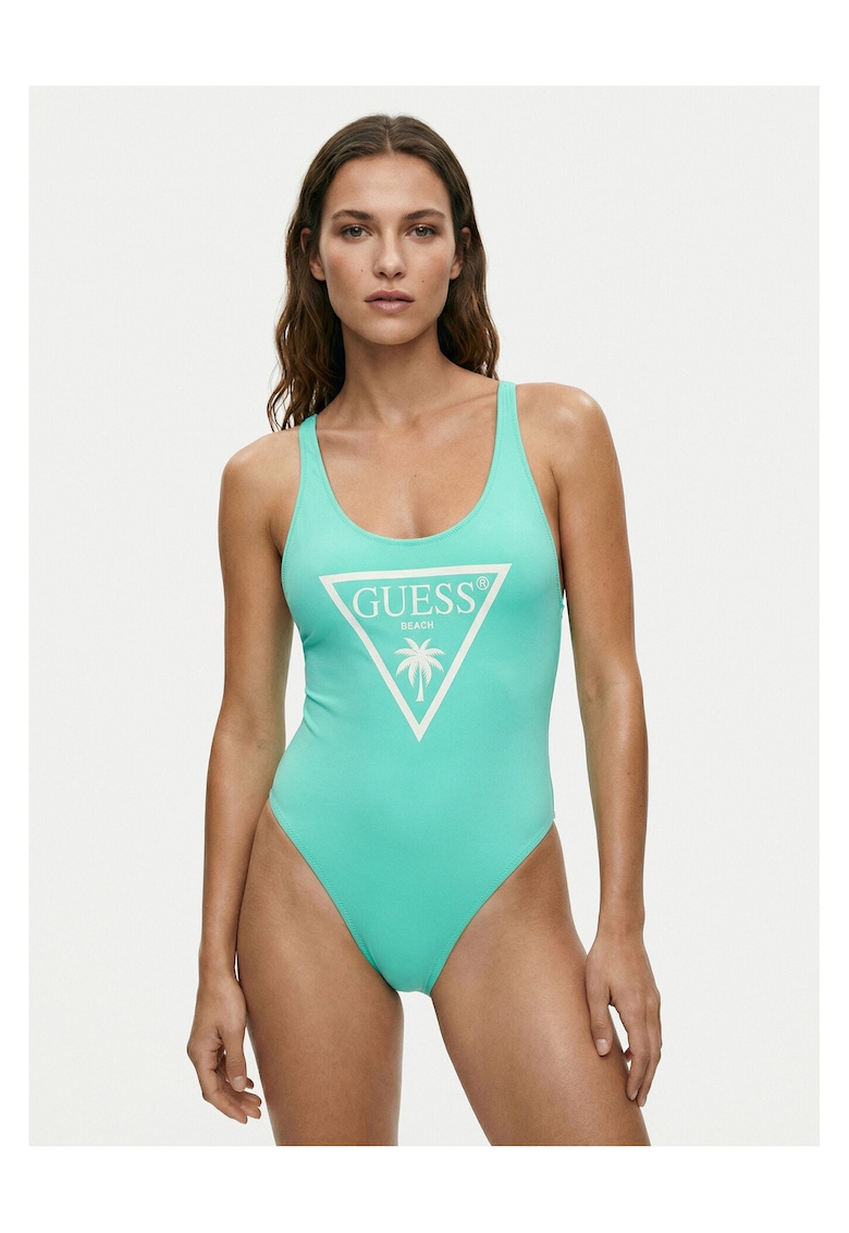 Costum de baie dama - poliester - elastan - Verde