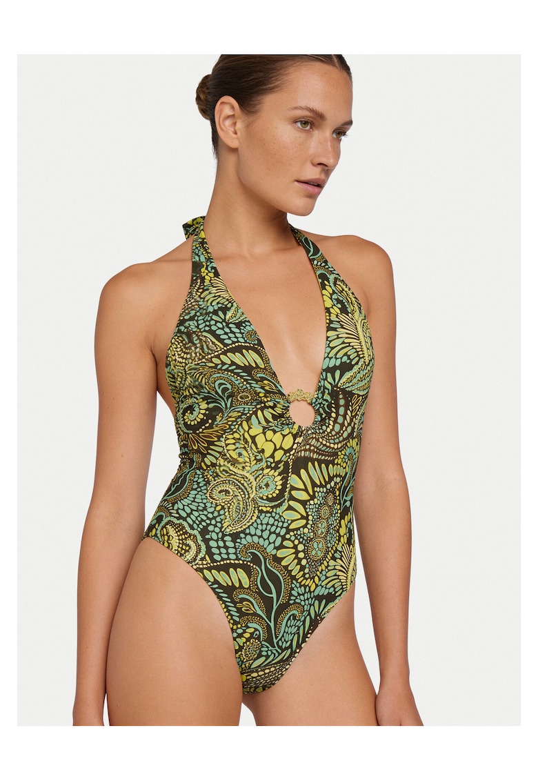 Costum de baie dama verde - Verde