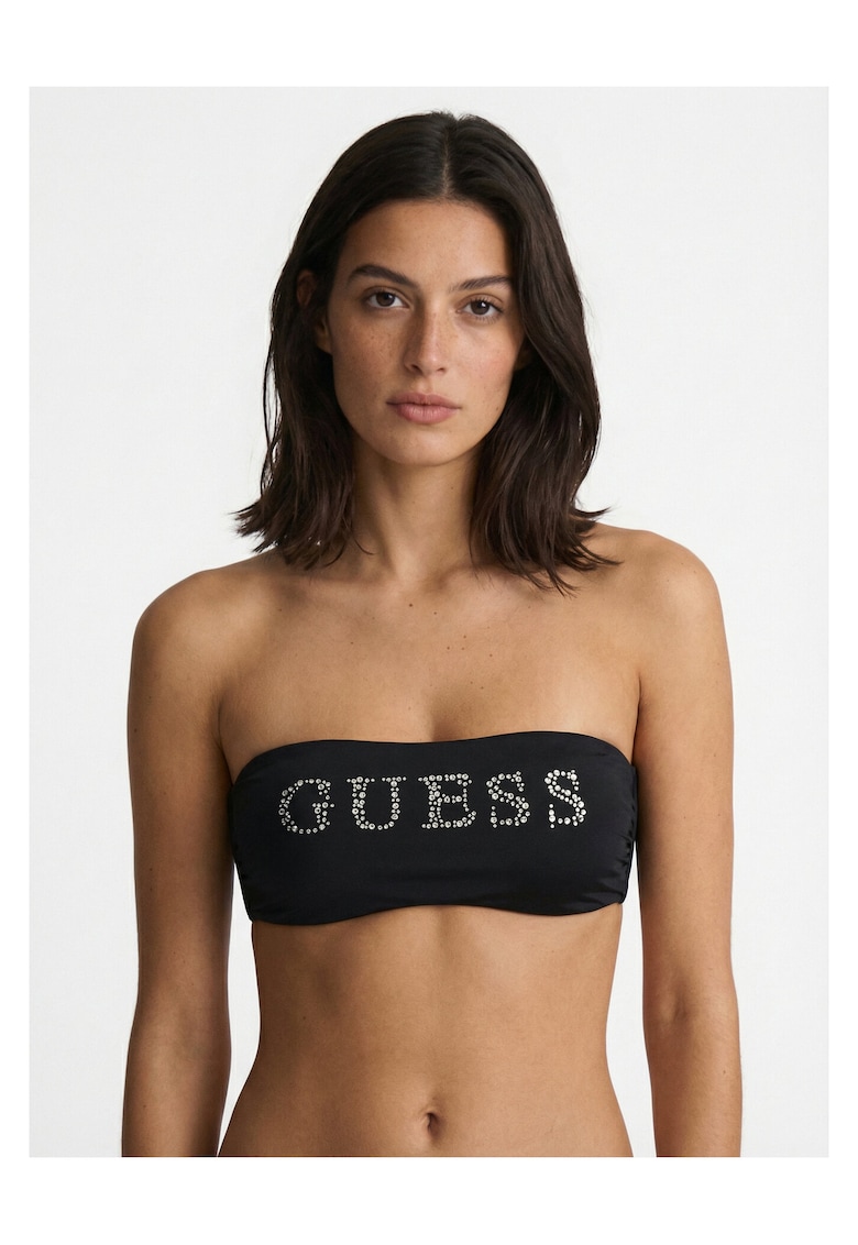 Top de bikini Poliester - INTL - Negru