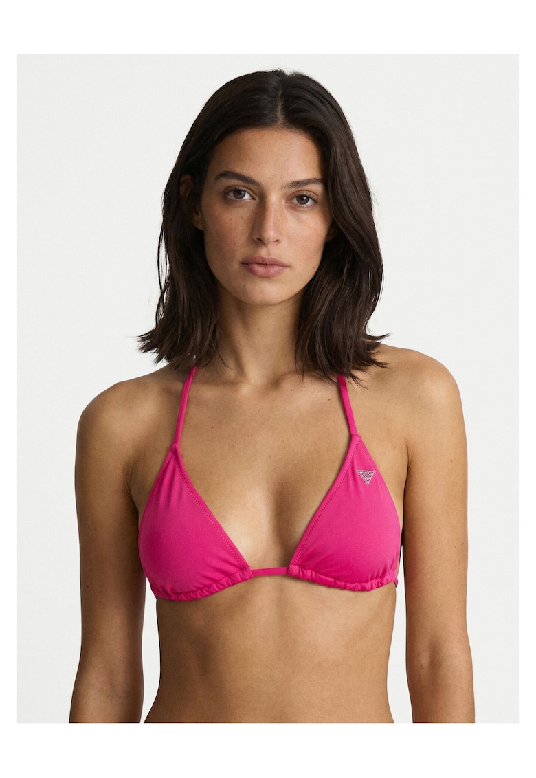 Top de bikini - roz - poliester - pentru femei