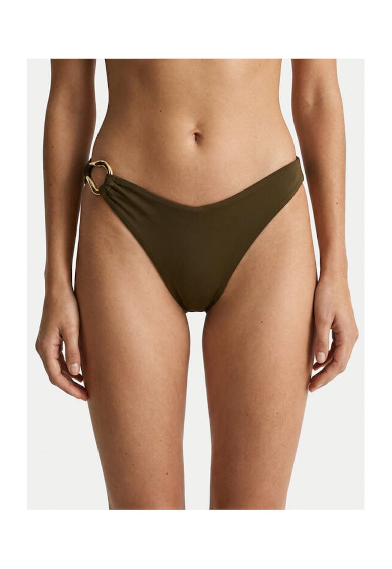 Slip de bikini de Poliamida - INTL - Verde