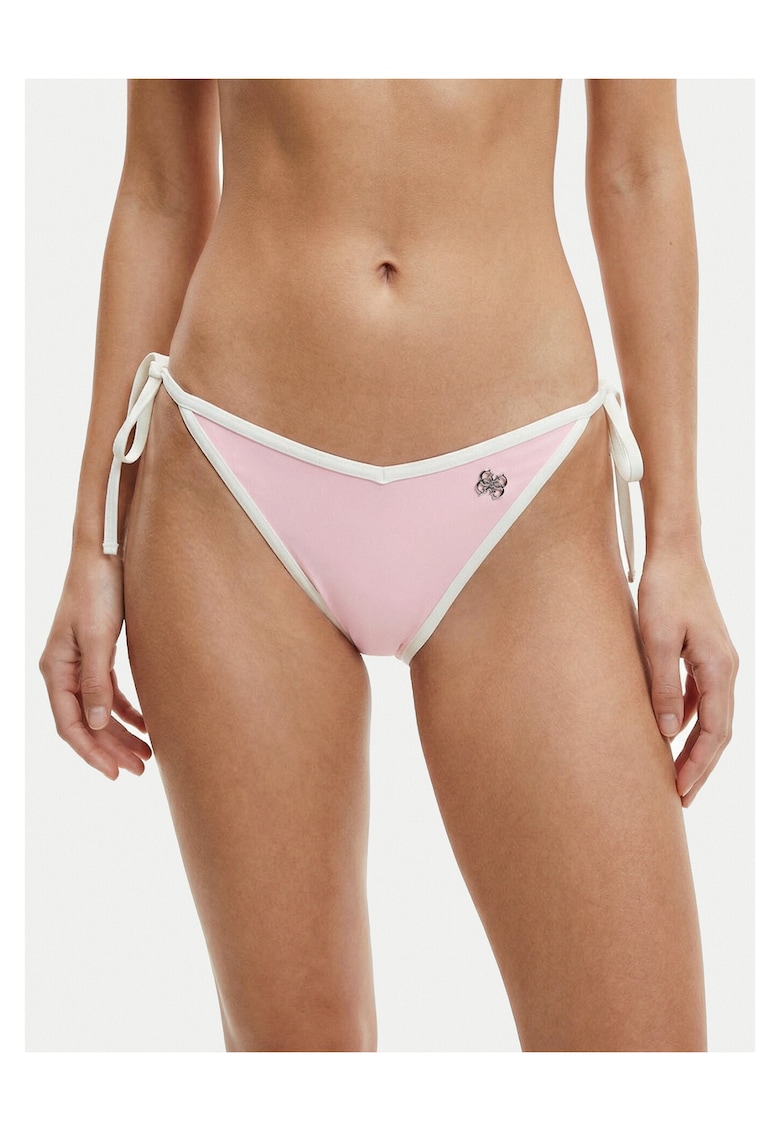 Slip de 82% poliamida - 18% elastan - Roz - Roz