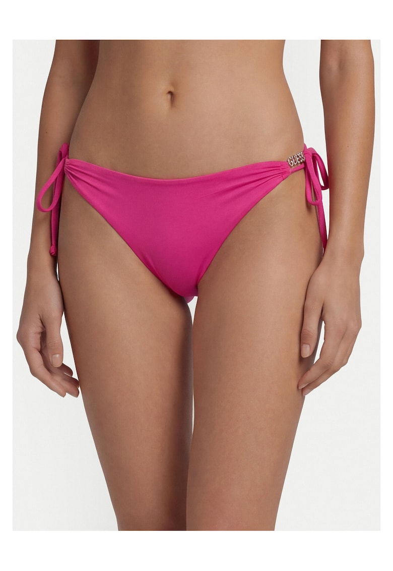 Slip de bikini de Poliamida - Roz - Roz