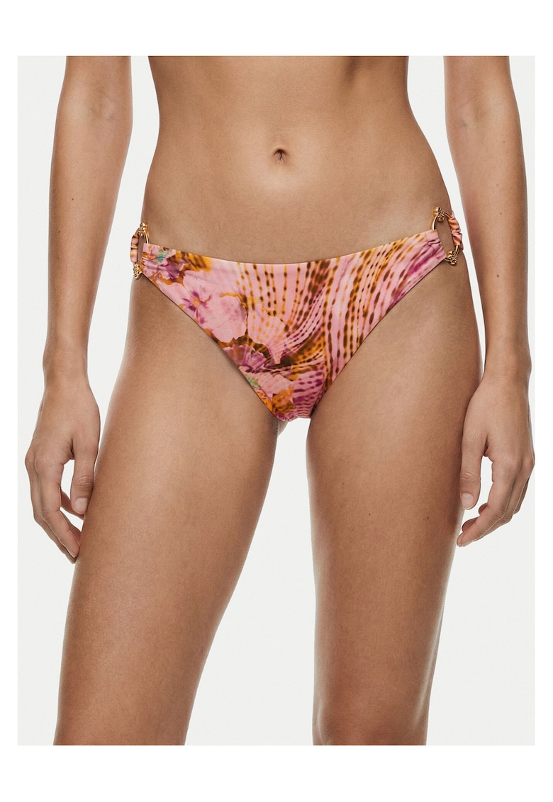 Slip de bikini - roz - 82% poliamida - 18% elastan